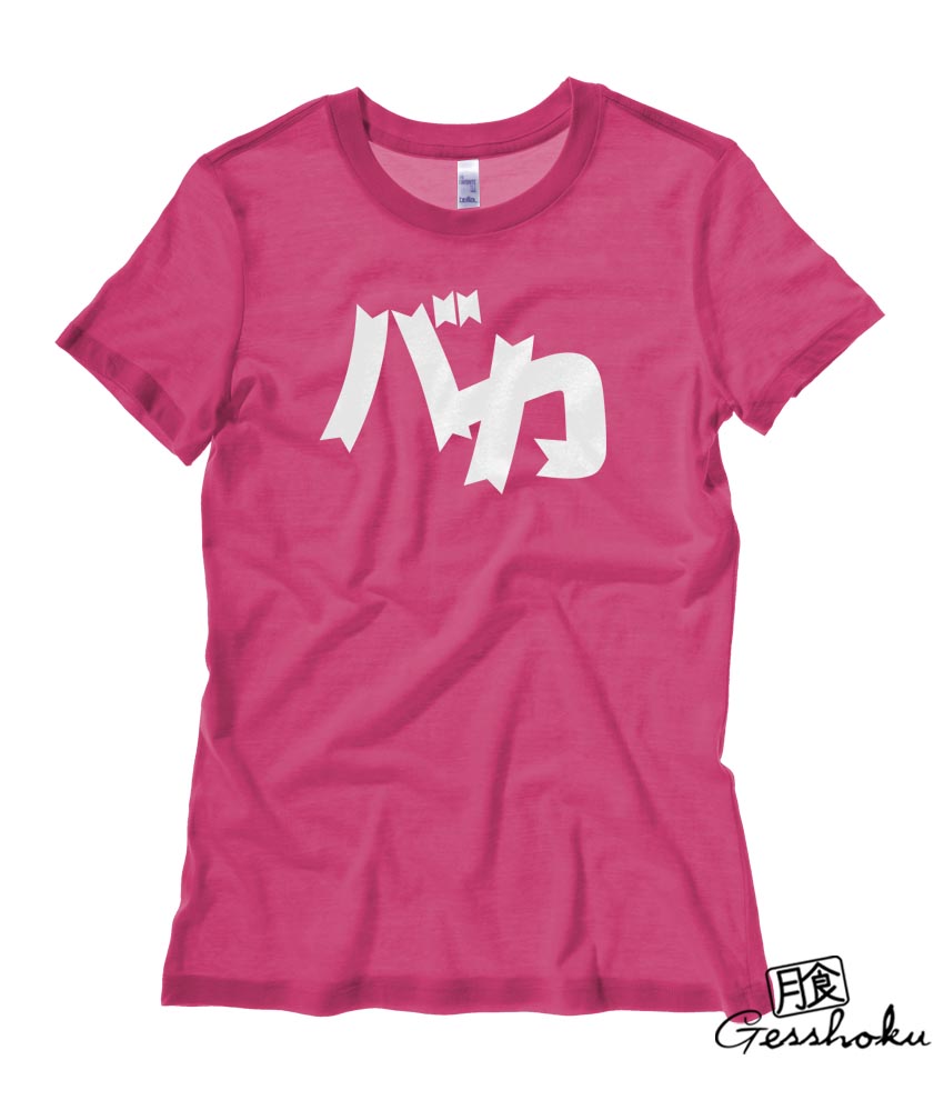 Baka T-shirt Ladies - Hot Pink