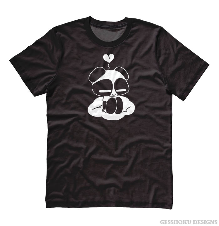Chibi Goth Panda T-shirt - Black