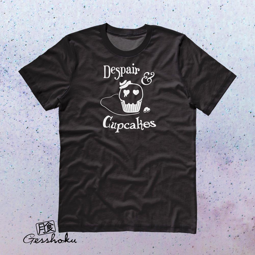 Despair and Cupcakes T-shirt - Black