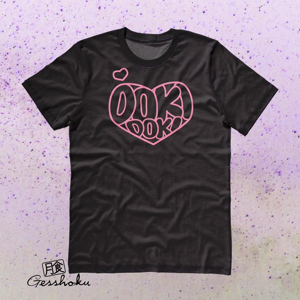 Doki Doki Japanese T-shirt - Pink/Black