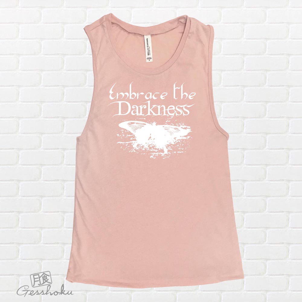 Embrace the Darkness Sleeveless Top - Rose Gold