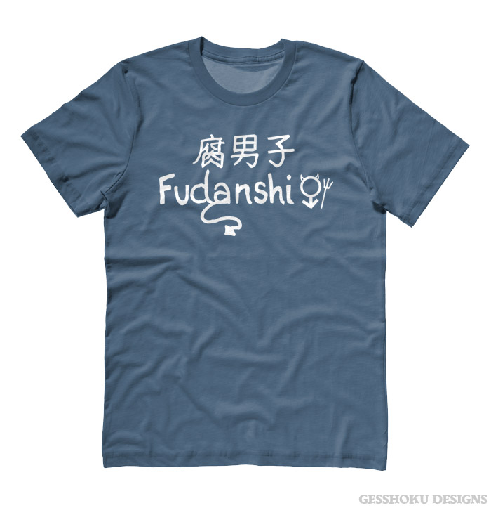 Fudanshi T-shirt - Stone Blue