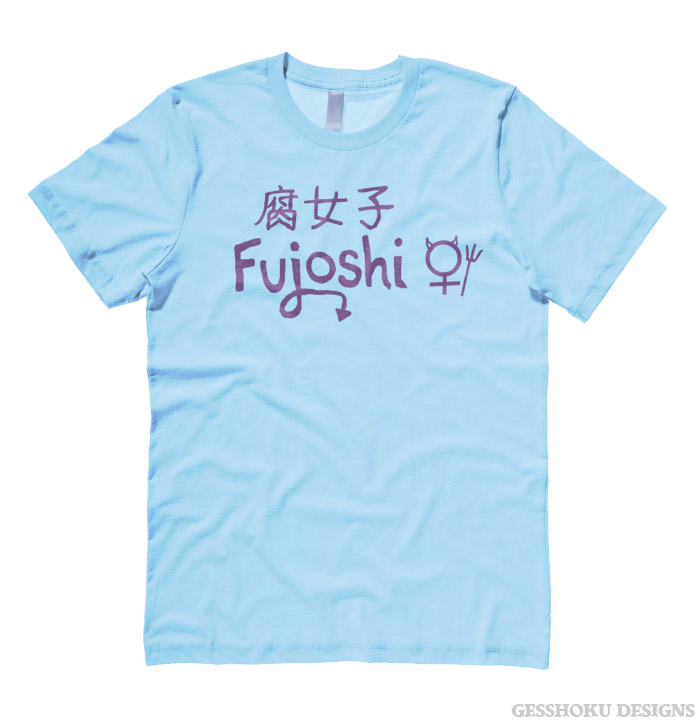 Fujoshi T-shirt - Light Blue