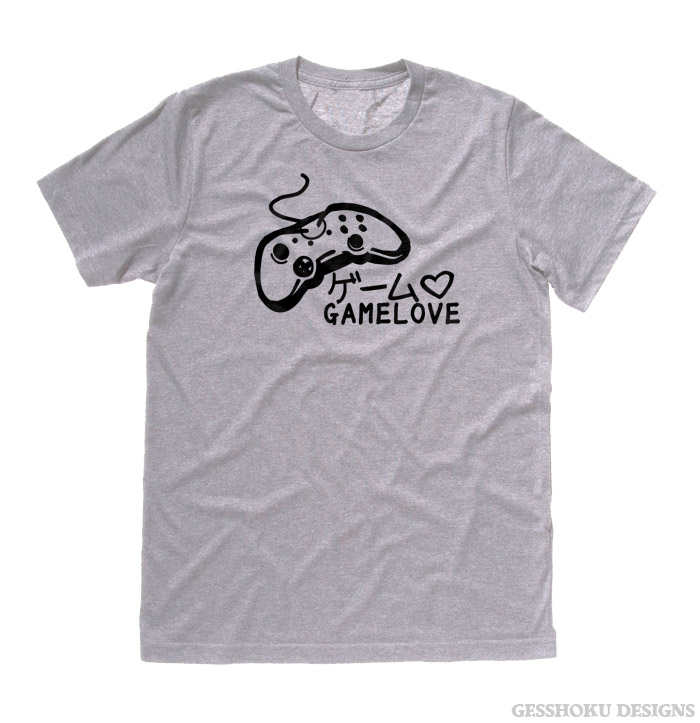 Game Love T-shirt - Light Grey