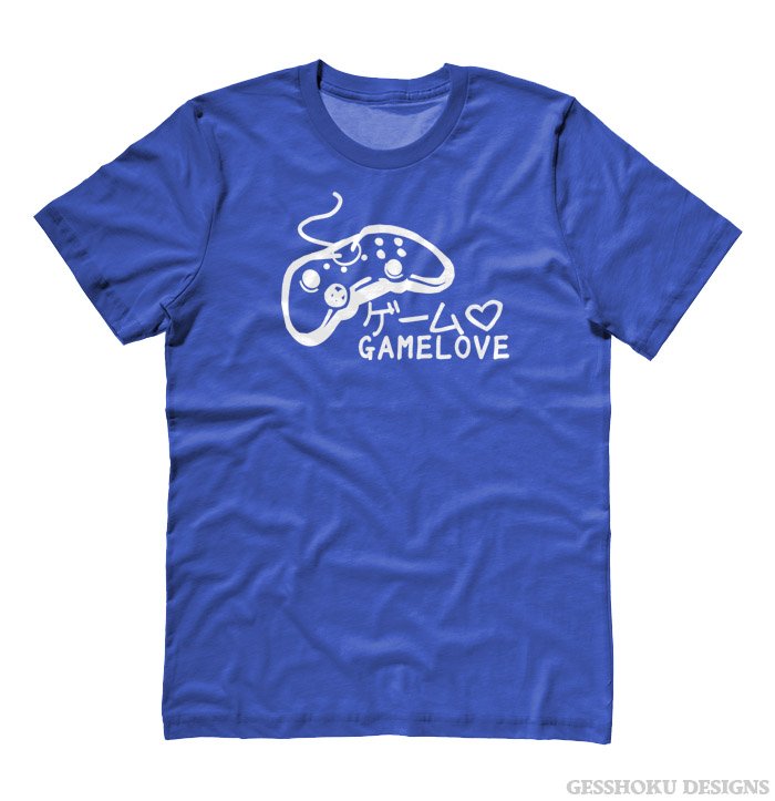 Game Love T-shirt - Royal Blue