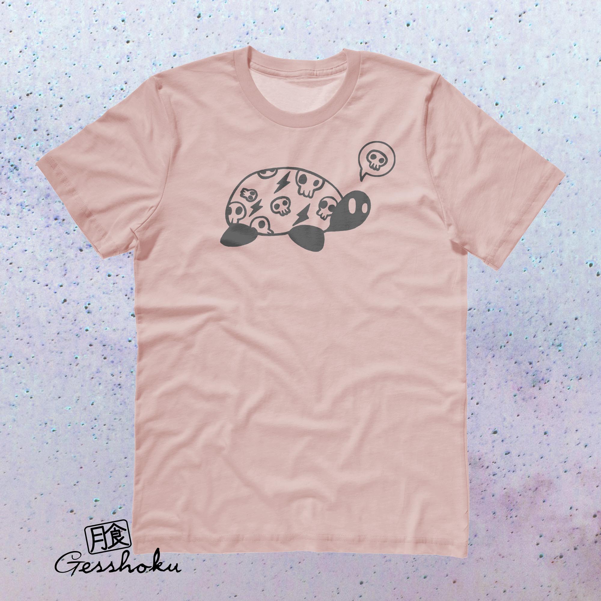 Harajuku Kame Turtle T-shirt - Rose Gold