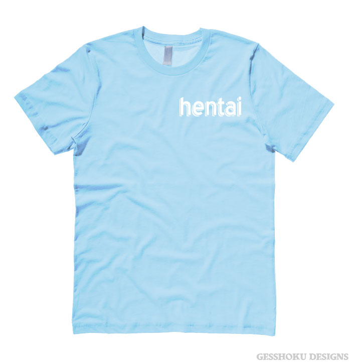 Hentai T-shirt - Light Blue