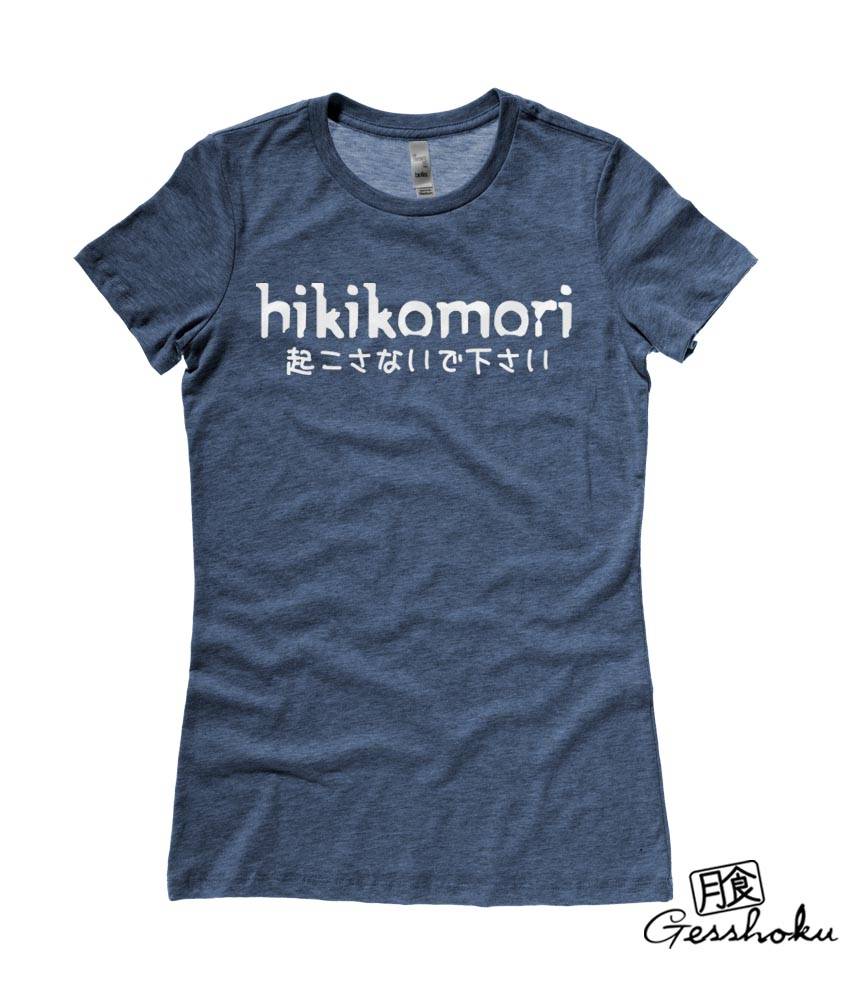 Hikikomori Ladies T-shirt - Heather Navy