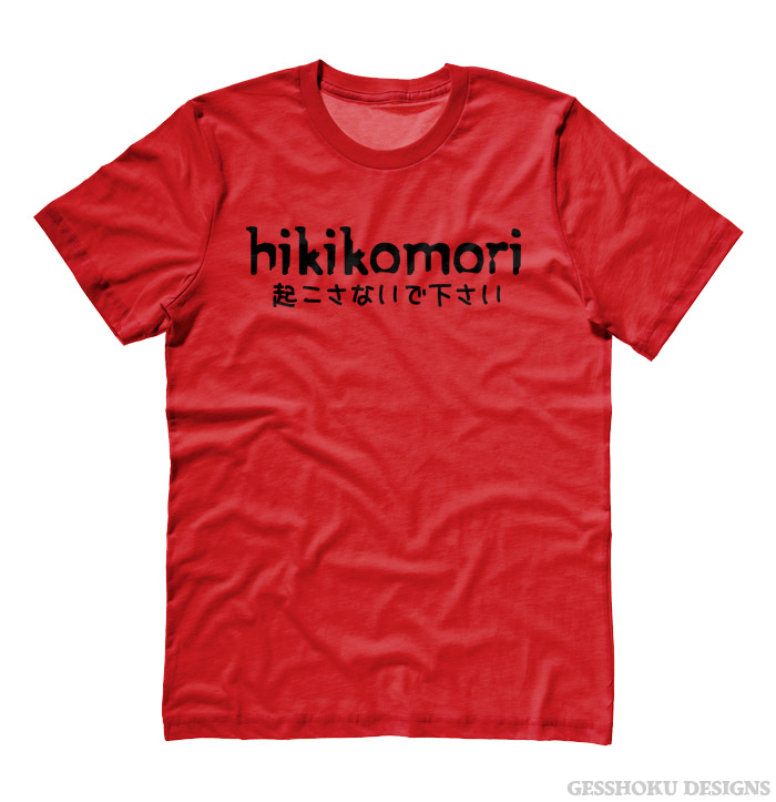 Hikikomori T-shirt - Red