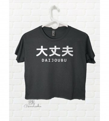 Daijoubu Crop Top T-shirt