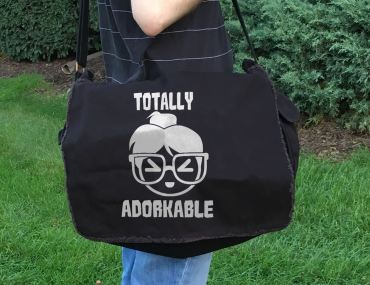 Totally Adorkable Messenger Bag