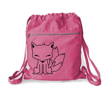 Chibi Kitsune Cinch Backpack
