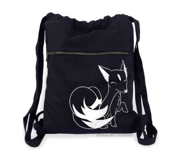 Majestic Kitsune Cinch Backpack