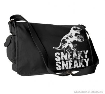 Sneaky Dino Messenger Bag