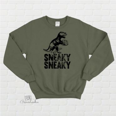 Sneaky Dino Crewneck Sweatshirt