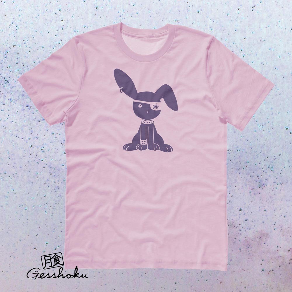 Gothic Jrock Bunny T-shirt - Light Pink