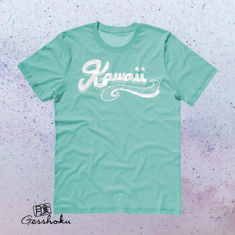 Kawaii Retro T-shirt - Teal