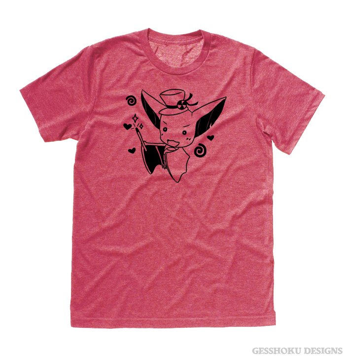 It's Showtime! Magical Bat T-shirt - Heather Red