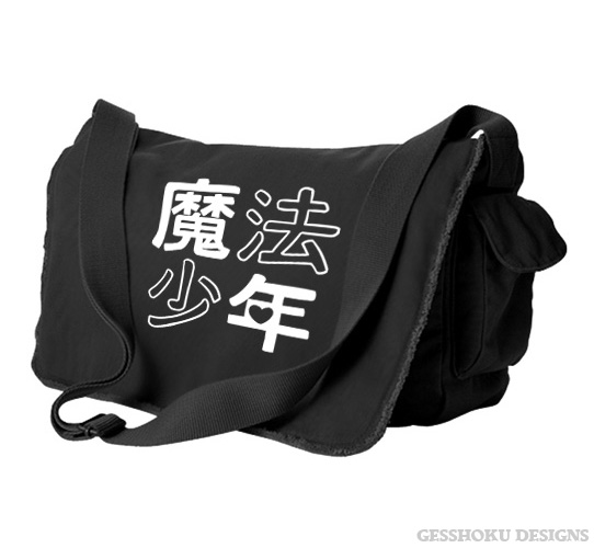 Mahou Shounen Messenger Bag - Black