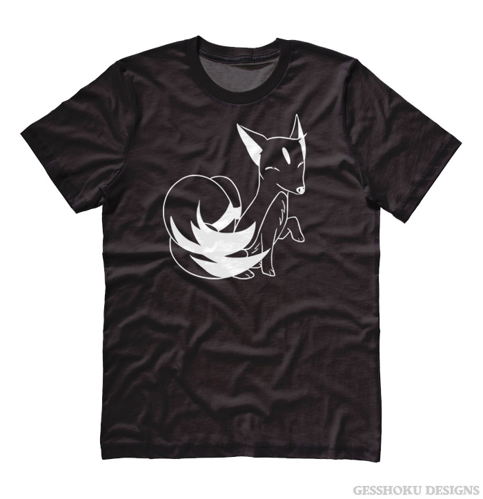 Majestic Kitsune T-shirt - Black