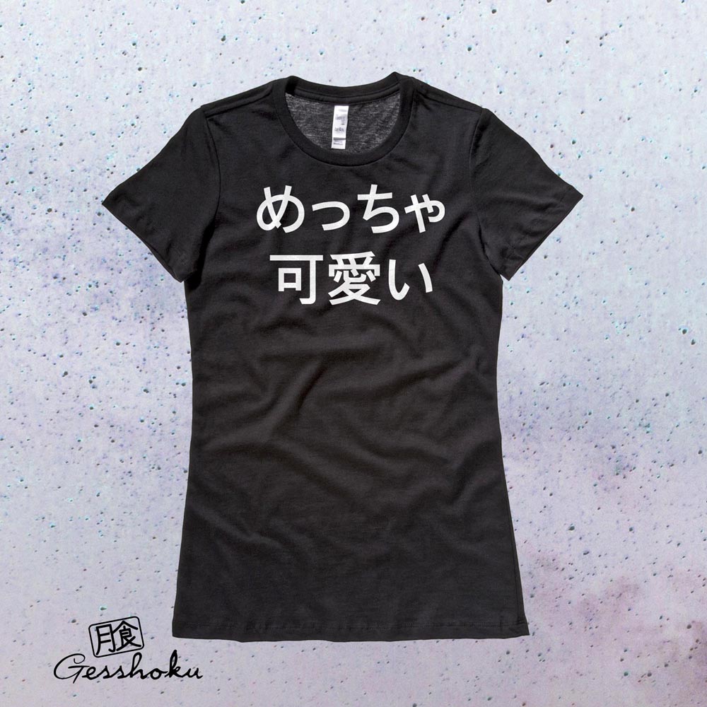 Meccha Kawaii Ladies T-shirt - Black