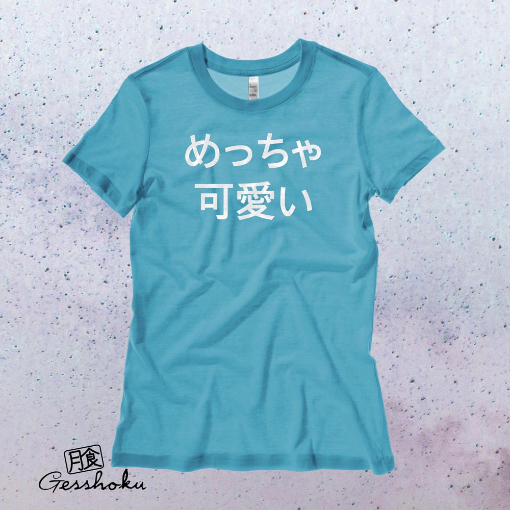 Meccha Kawaii Ladies T-shirt - Teal