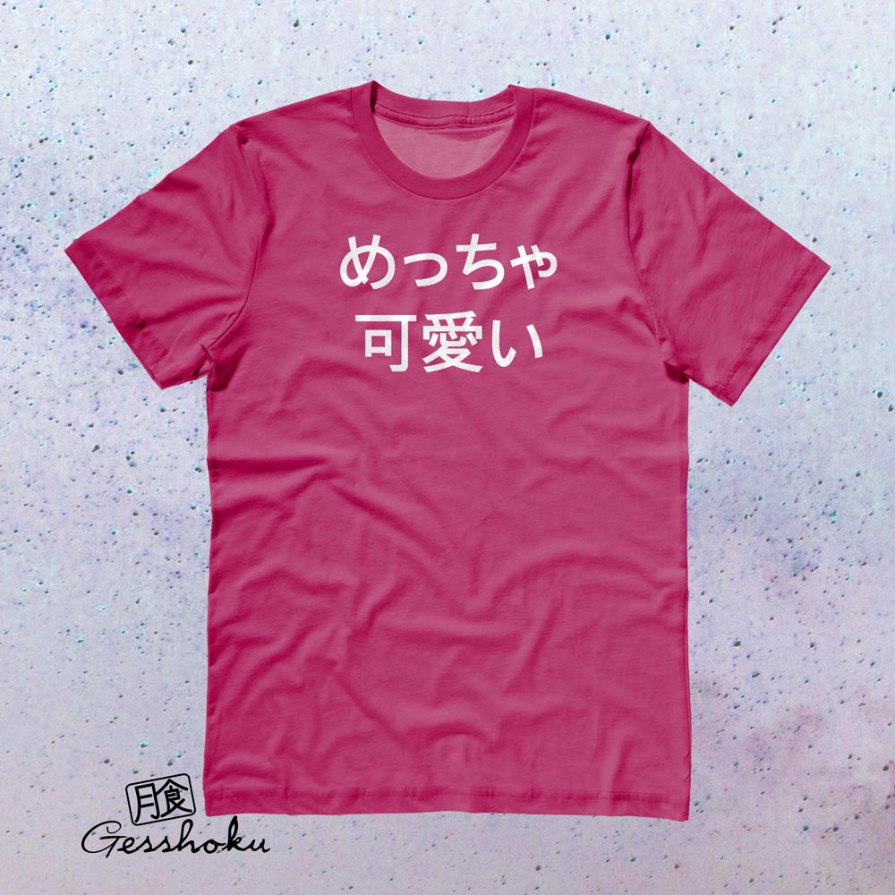 Meccha Kawaii T-shirt - Hot Pink