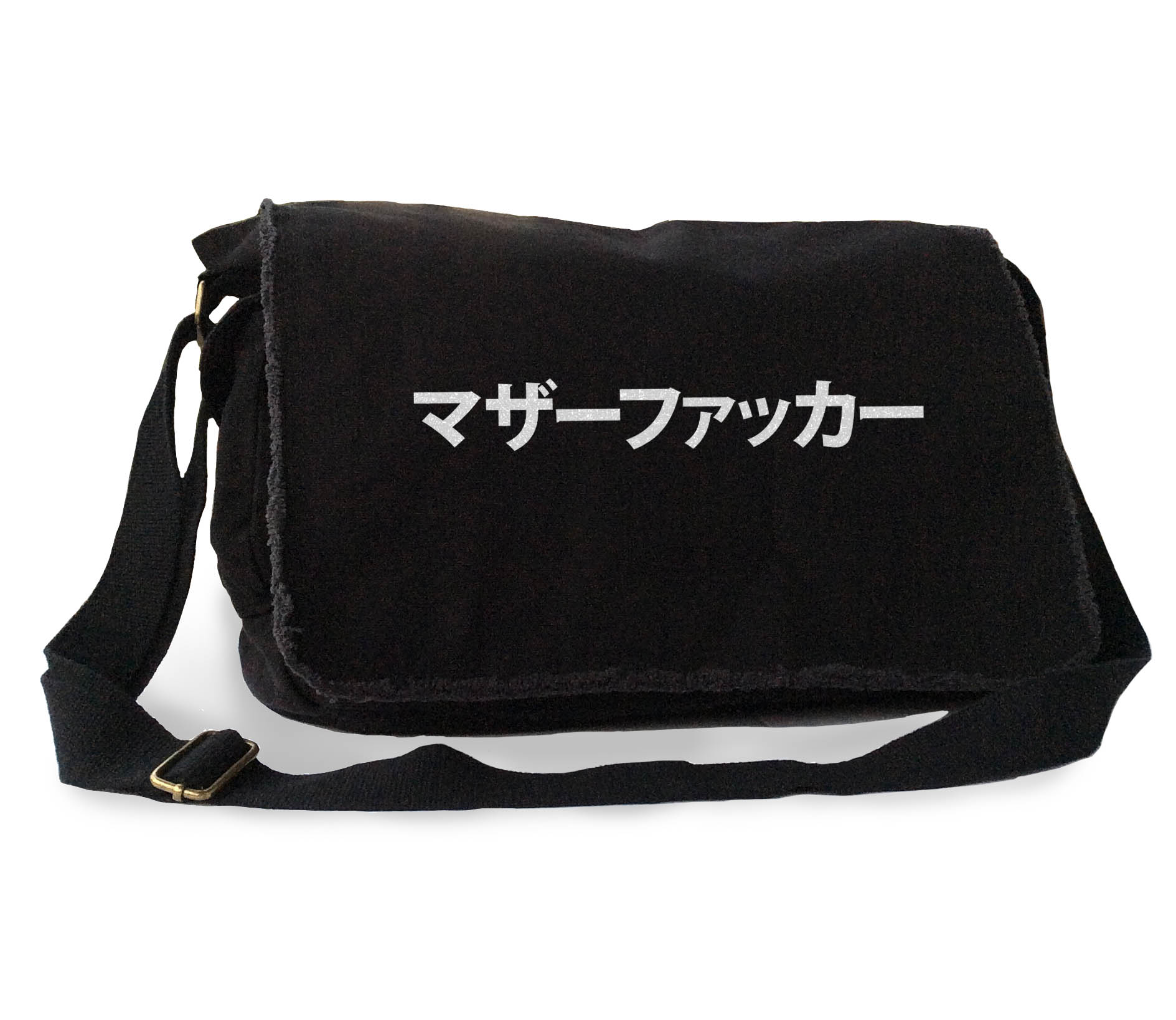 Motherfucker Japanese Messenger Bag - Black