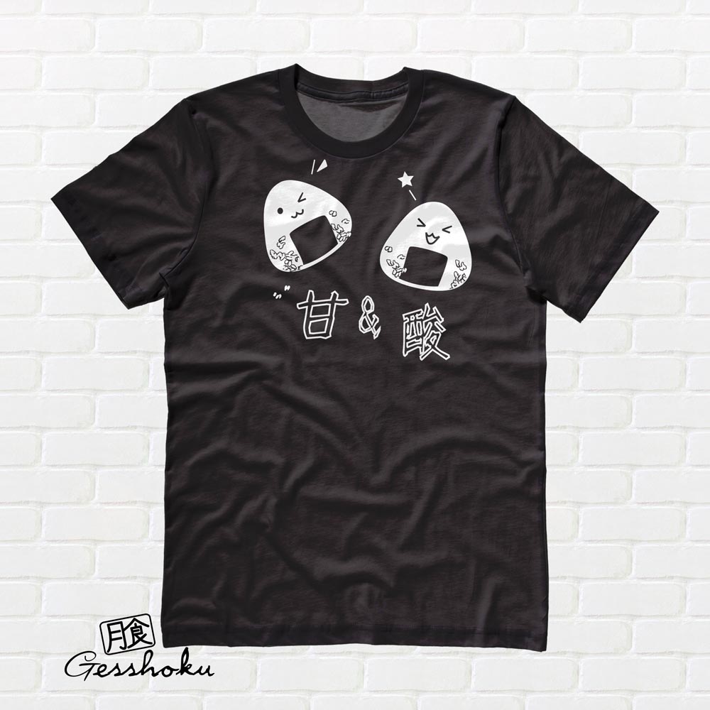 Onigiri Rice Ball T-shirt - Black