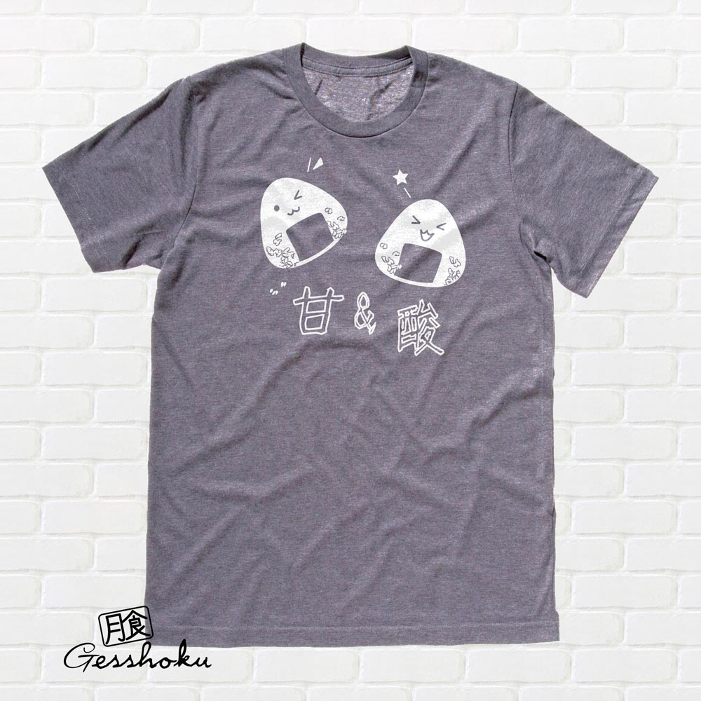 Onigiri Rice Ball T-shirt - Charcoal Grey