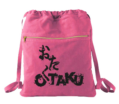 Otaku Cinch Backpack - Raspberry
