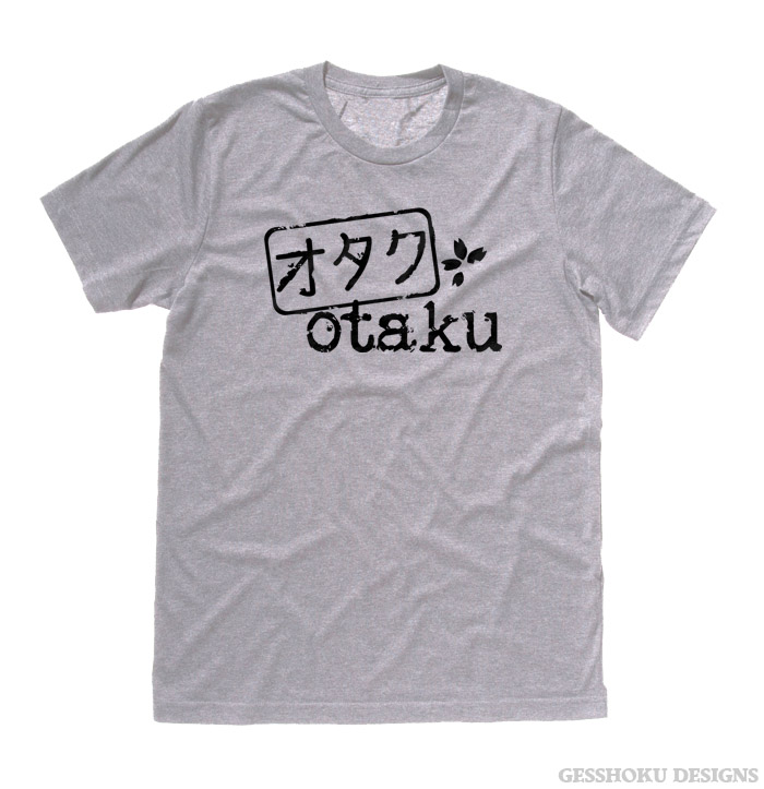 Otaku Stamp T-shirt - Light Grey