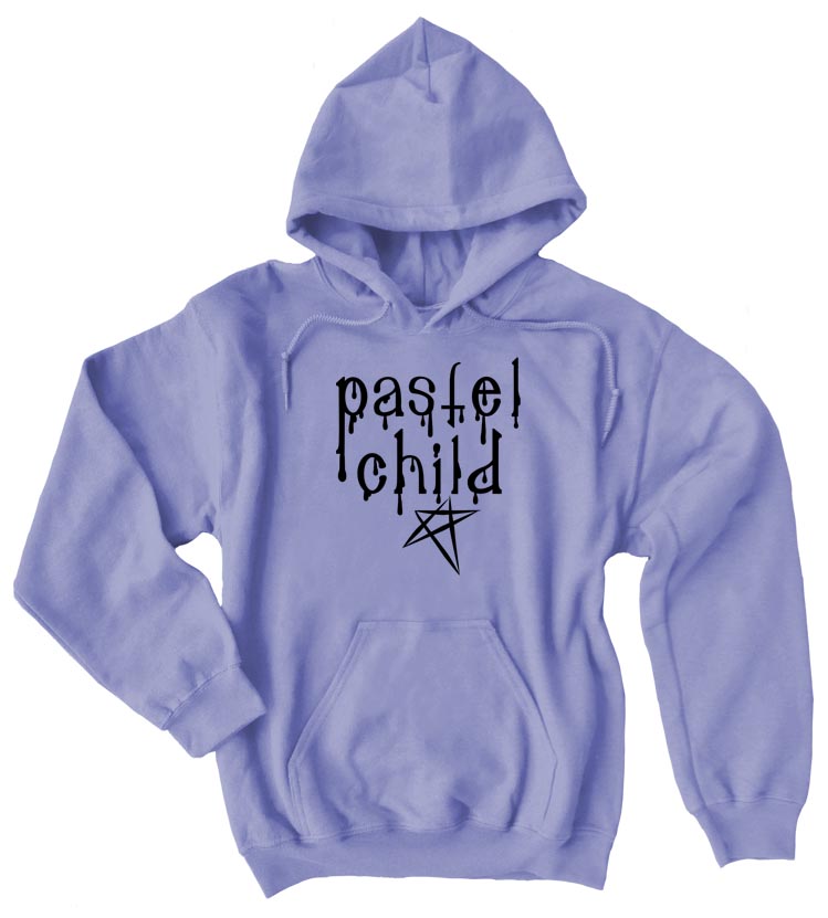 Pastel Child Pullover Hoodie - Violet