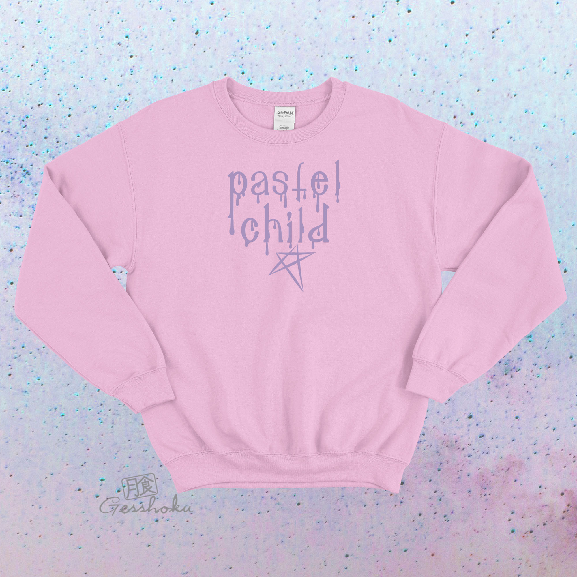 Pastel Child Crewneck Sweatshirt - Light Pink