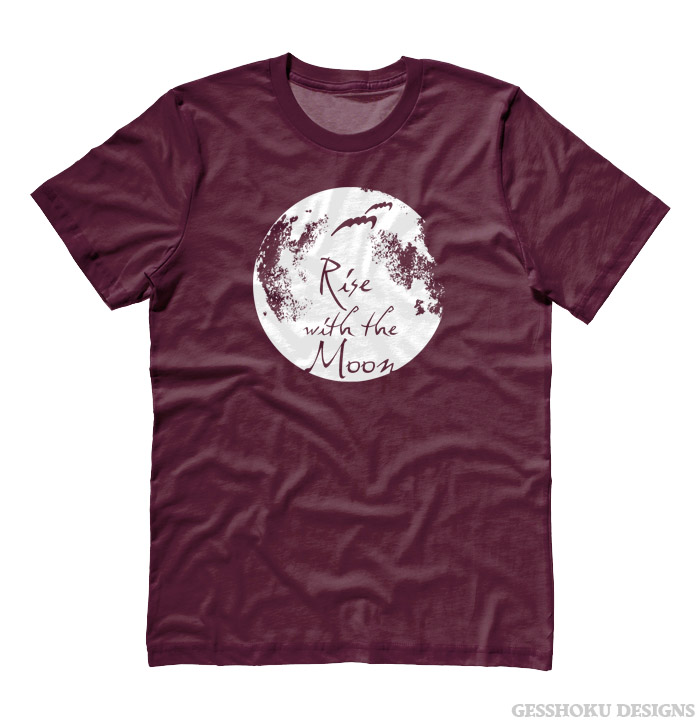 Rise with the Moon T-shirt - Cardinal Red