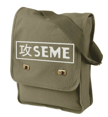 Seme Badge Field Bag - Khaki Green