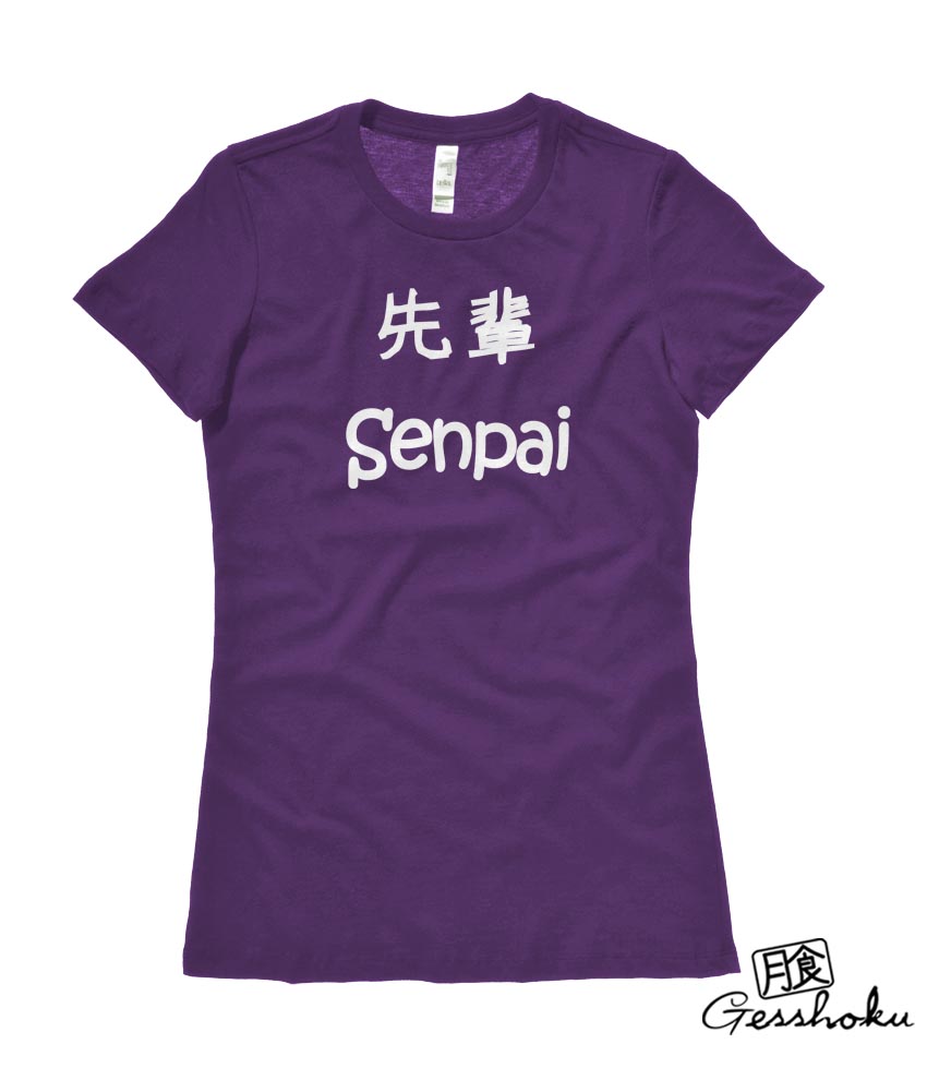 Senpai Ladies T-shirt - Purple