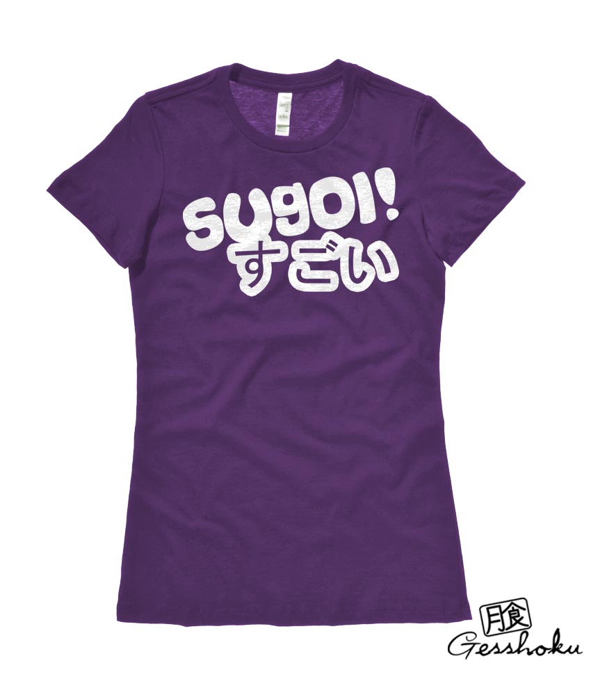 Sugoi Japanese Ladies T-shirt - Purple