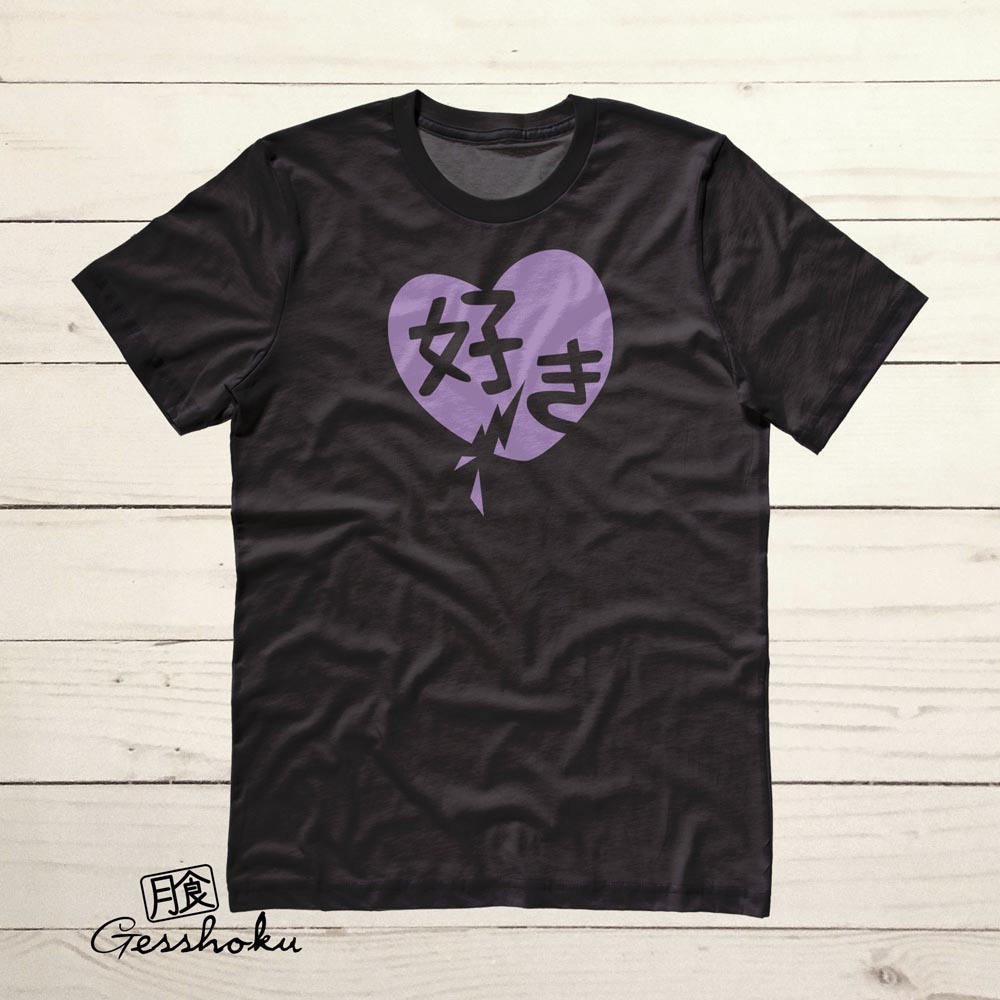 Suki Love T-shirt - Purple/Black