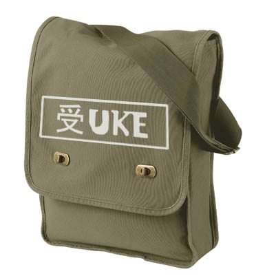 Uke Badge Field Bag - Khaki Green