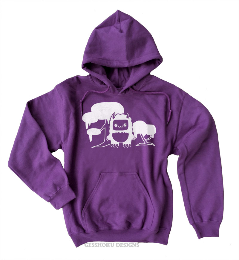 Tricky Yeti's Magical Forest Pullover Hoodie - Purple