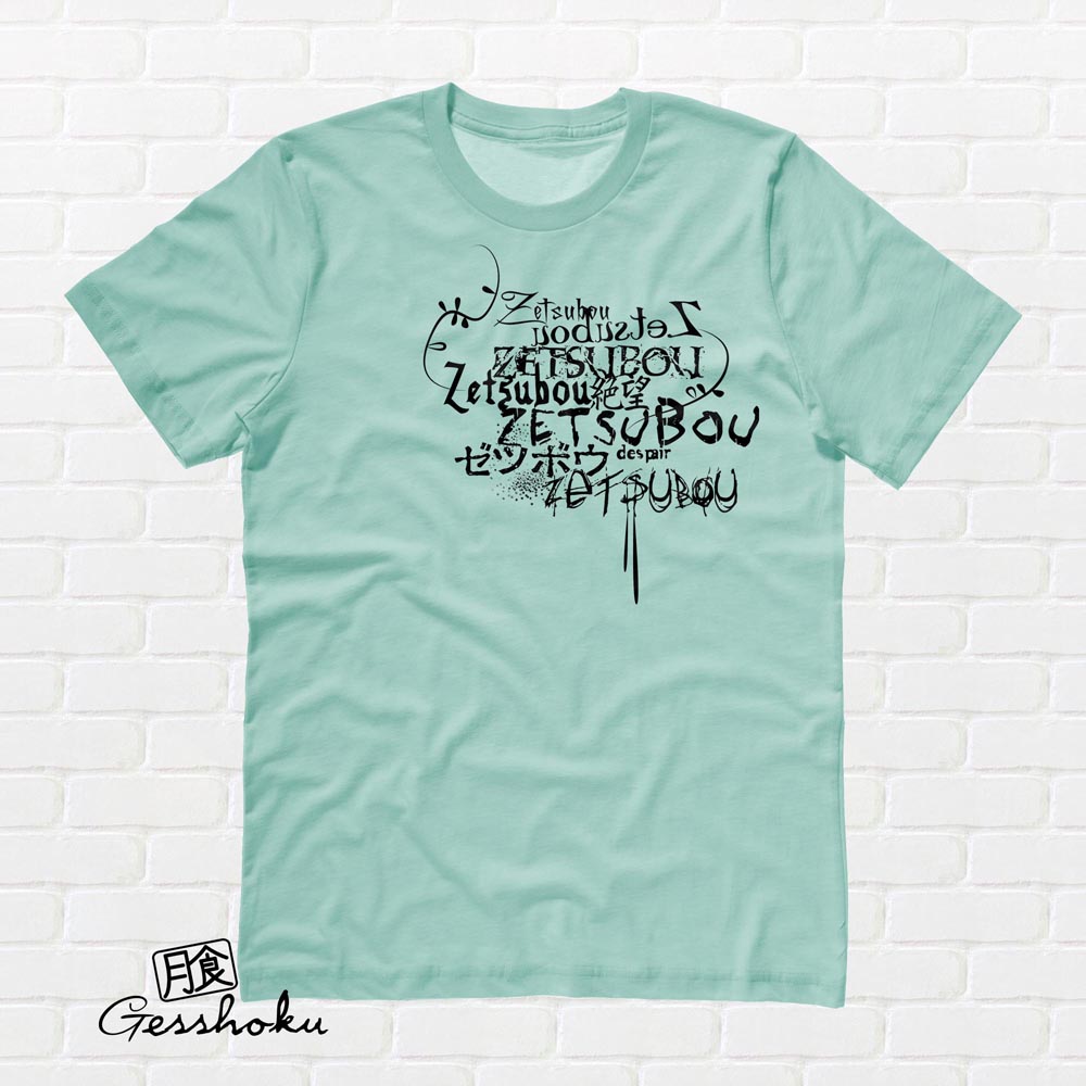 Despair Zetsubou T-shirt - Mint