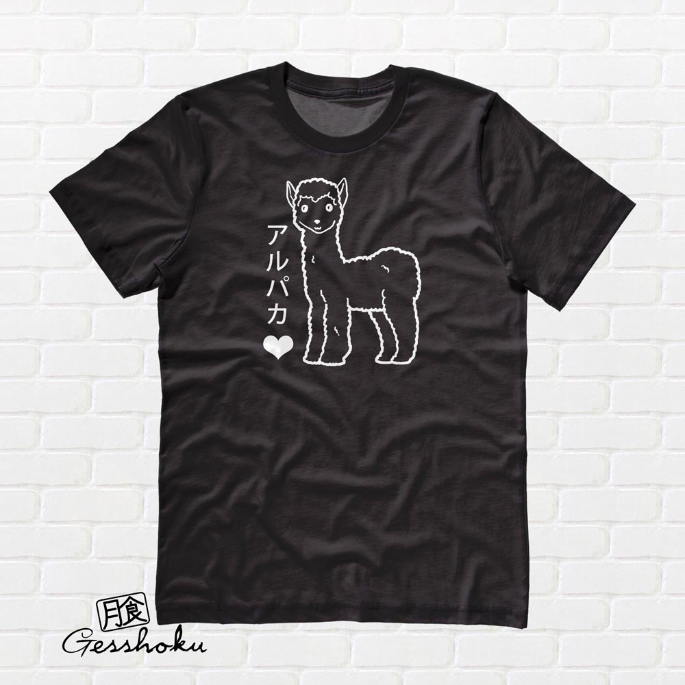 Alpaca Love T-shirt - Black