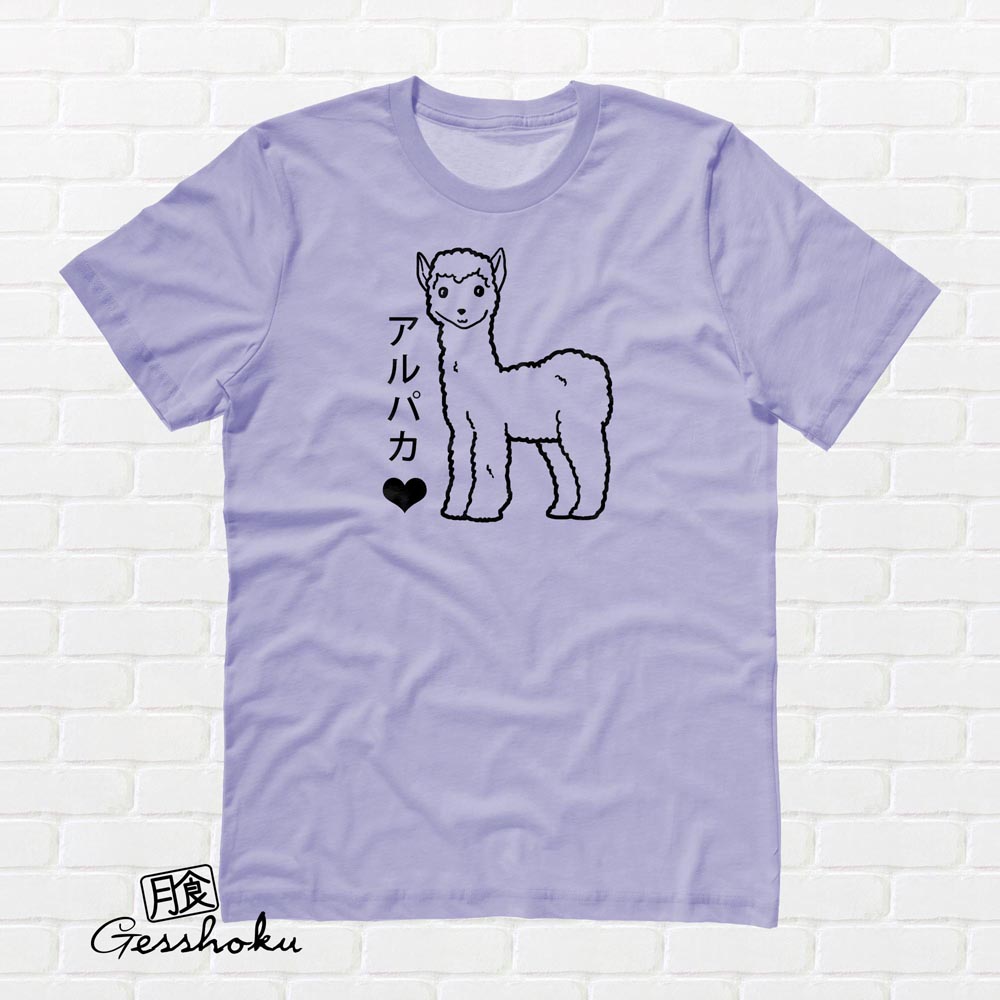 Alpaca Love T-shirt - Violet