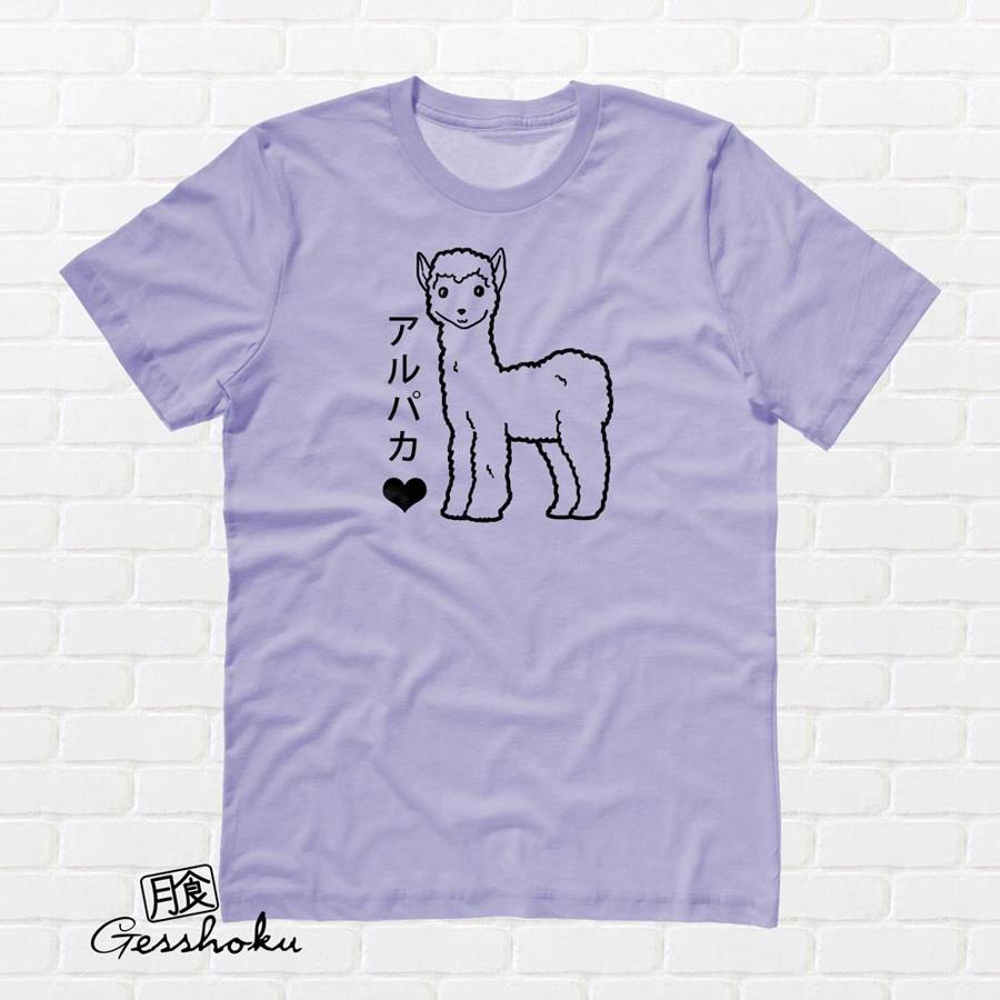 Alpaca Love T-shirt - Violet