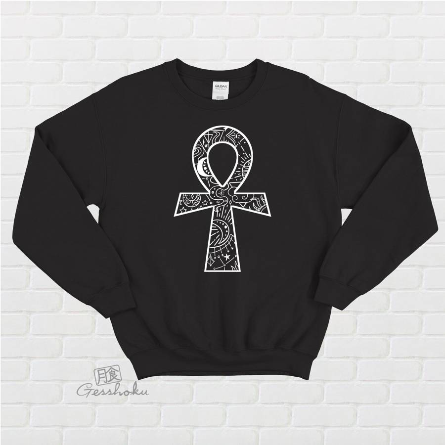 Ankh Crewneck Sweatshirt - Black
