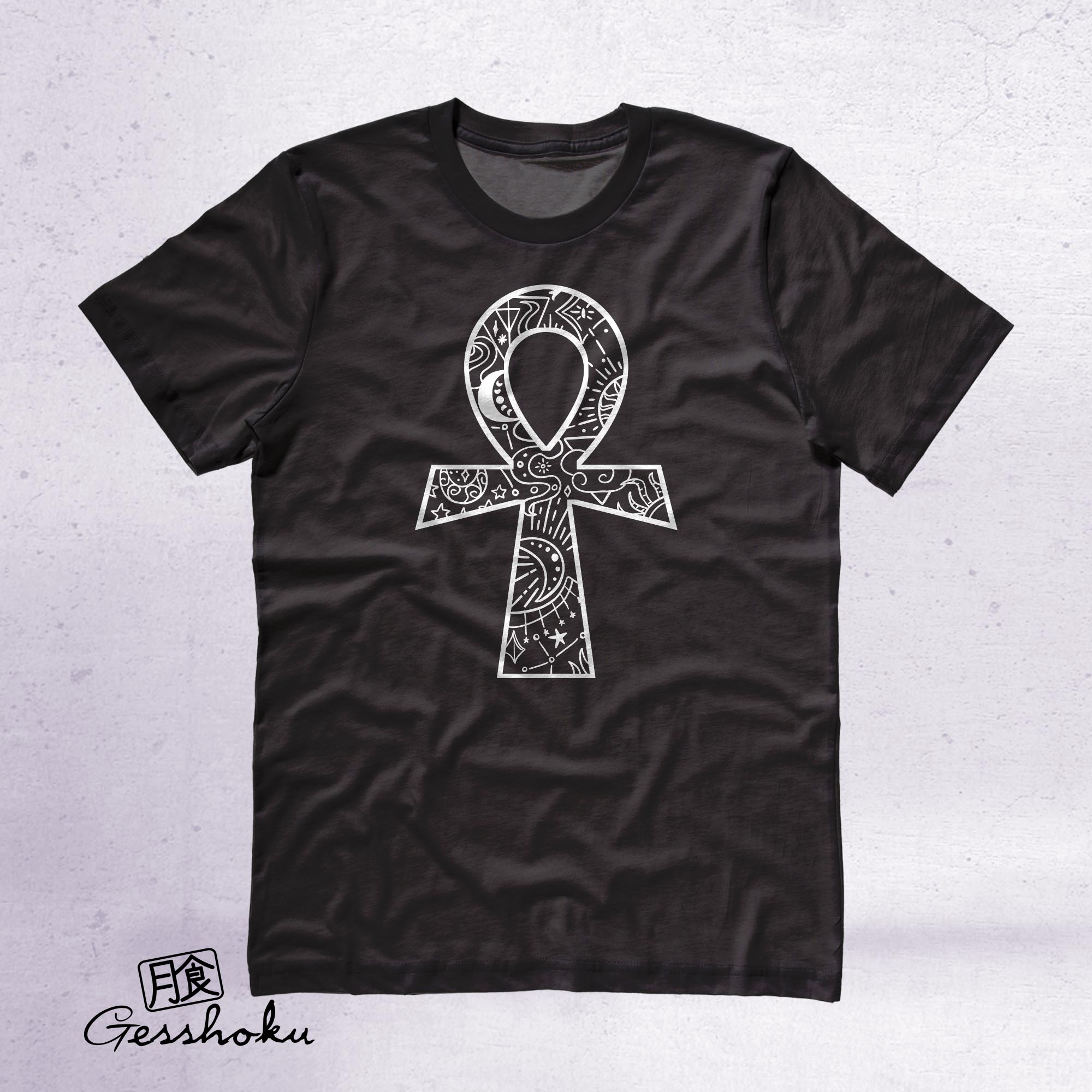 Ankh Illustration T-shirt - Black