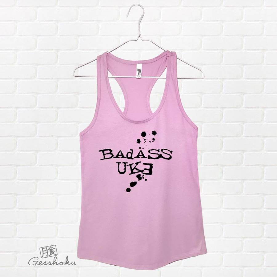 Badass Uke Racerback Tank Top - Lilac