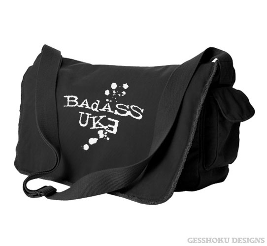 Badass Uke Messenger Bag - Black