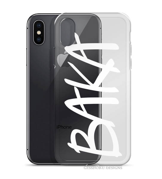 BAKA Clear Phone Case for iPhone/Galaxy - White